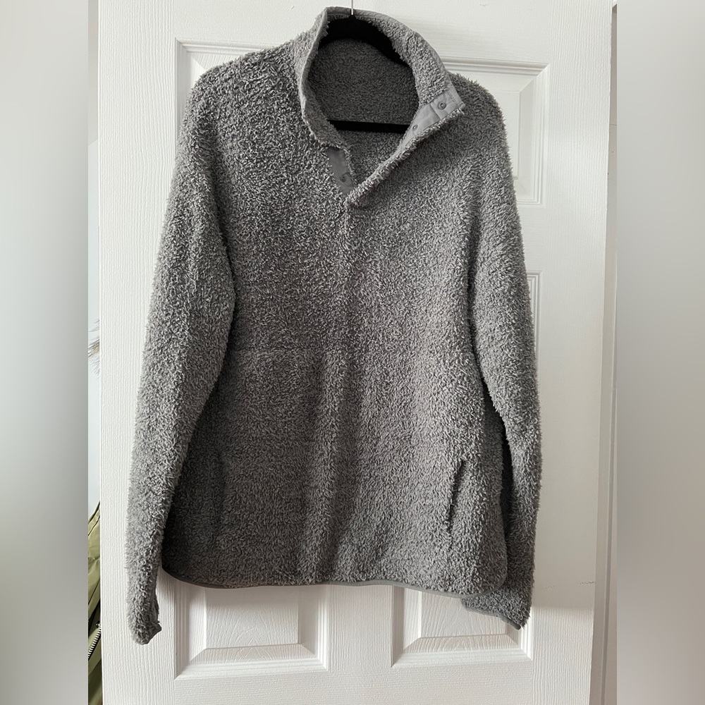 SKIMS Grey Cozy Pullover